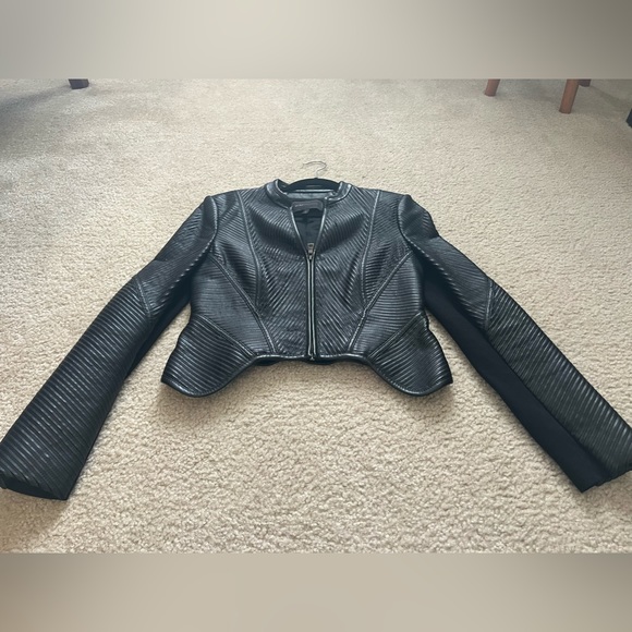 BCBG leather jacket, size S - Picture 1 of 2